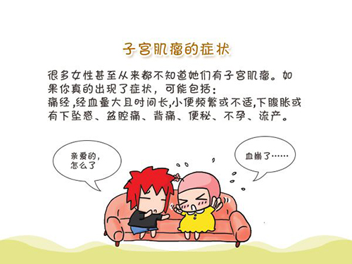 子宫肌瘤的基本症状