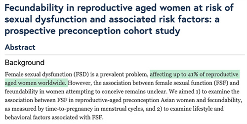 这个「难言之隐」和不孕息息相关！41%女性都有？！6项指数评分自己对照！
