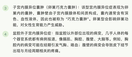 快来看看你属于哪种类型的子宫内膜异位症！